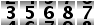 35687