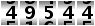 49544