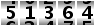 51364