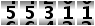 55311