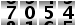 7054