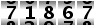 71867
