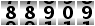 88909
