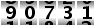 90731