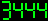3444