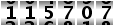 115707