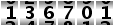 136701