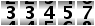 33457