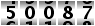 50087