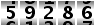 59286