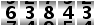 63843
