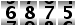 6875