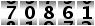 70861