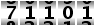 71101