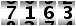 7163