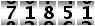 71851