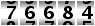 76684