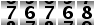 76768