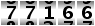 77166