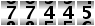 77445