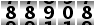 88908