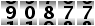 90877