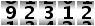 92312